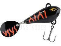 Jig Spinner Balzer Colonel Spin Buddy Evil Eye Plastic Body 12g 40mm - Black Albino