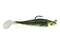 Köder Delalande Flying Fish Jig Head 6cm 4g - 385 - Natural Green