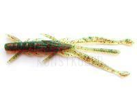 Gummiköder FishUp Shrimp 3.6 inch | 89 mm - 019 Motor Oil/Red