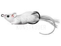 Köder Live Target Hollow Body Mouse 6cm 11g - White/White