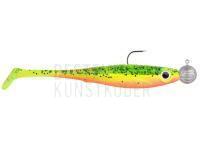 Gummifisch Spro IRIS Popeye To Go 10cm 10+14g #4/0 - UV Mojito