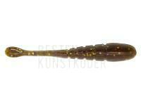 Gummifische X Zone Lures Pro Series Finesse Slammer 3.25" 8cm - Green Pumpkin Purple Gold Flake