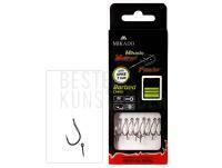 Mikado Method Feeder Rigs Monofilament Chinu with Bayonet 10cm - #4