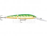 Wobbler Rapala Jointed Deep Husky Jerk 12cm - Green Tiger UV