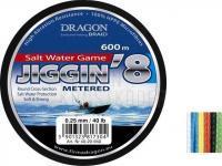 Geflochtene Schnur Dragon Salt Water Game Jiggin 8 0,25mm 600m