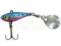 Köder Jenzi UV Jig Spinner 7g - Blue Pink