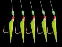 Dega Herring-Rig 5 arms - luminous dots - L